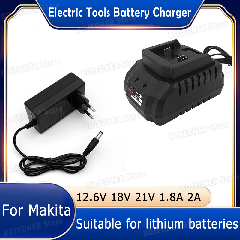Power Tools Battery Adapter - DC 18V 21V 1.8A 2A 電源アダプター（18V電動ドリル用電源工具用）12.6V