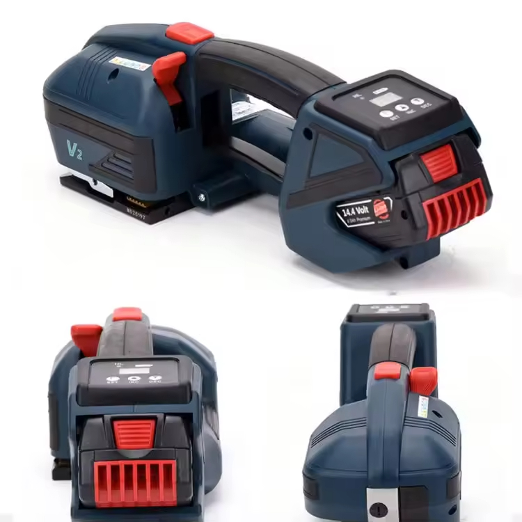 Power Tools Hand Held - 工場販売 バッテリー駆動式電動ハンドヘルドプラスチック製スチール製結束機 PET/PPストラップ用