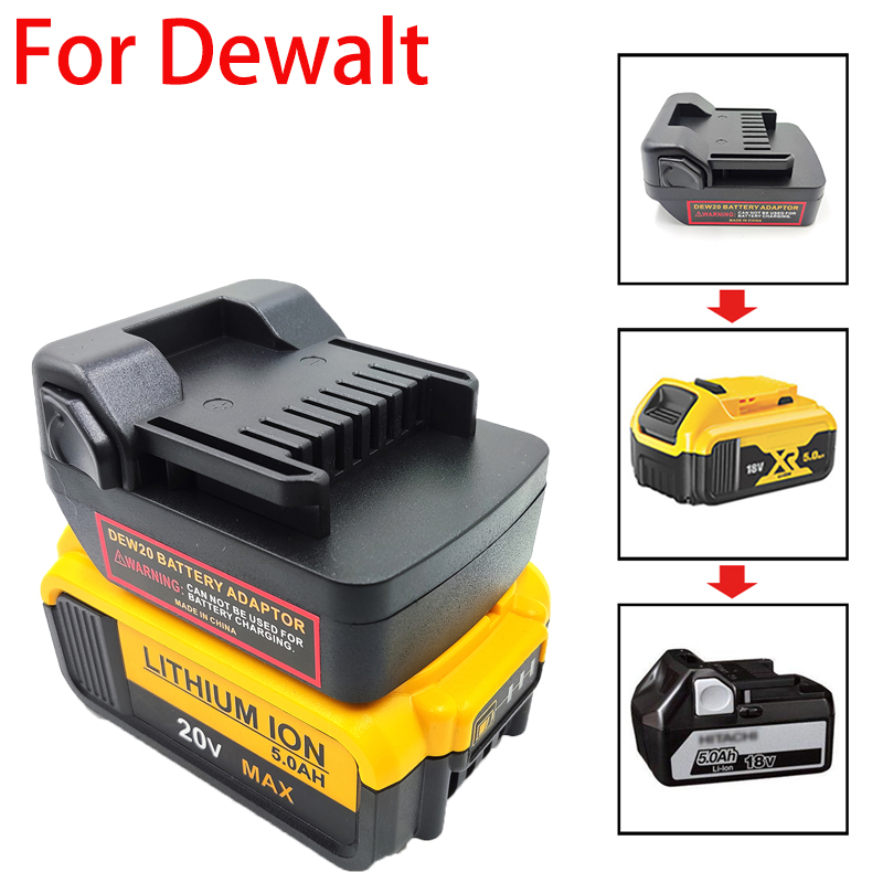 Power Tools Battery Adapter - Dewalt 18V/20V DCB シリーズリチウムイオン電池変換用日立 & ヒコキ