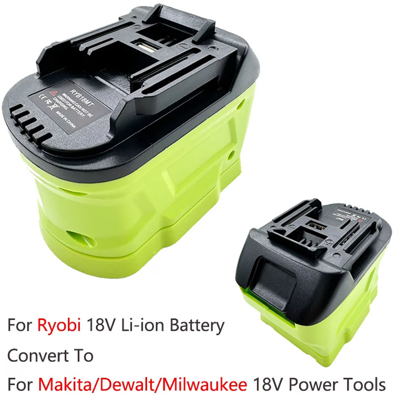 Power Tools Battery Adapter - バッテリーアダプターリョービ 18V リチウムイオンバッテリー変換マキタ/デウォルト/ミルウォーキー 18V 20V コードレス電動工具