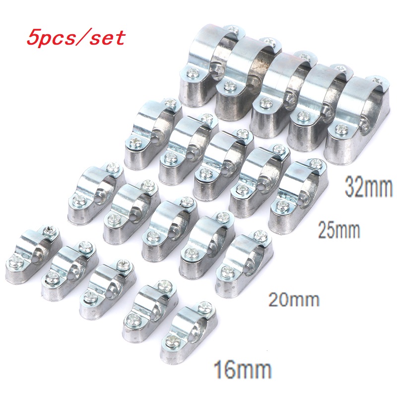 Power Tools Yard - 壁、サドルカード、ラインクリップ、ヤード壁から取り付け、16mm、20mm、25mm、32mm、5個