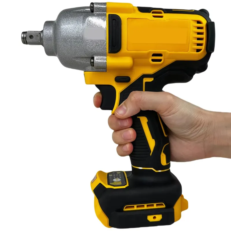 Power Tools Hand Held - 新型高トルクコードレスインパクトレンチ 1/2インチ充電式ハンディエルゴノミック電動工具 工業用/家庭用 20V電動