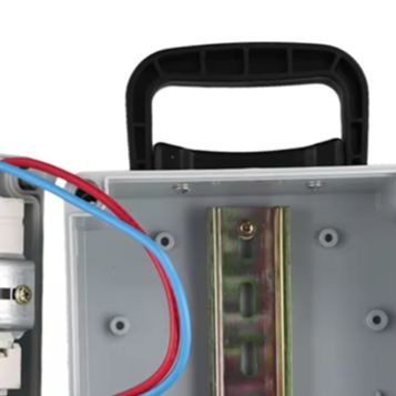 Power Tools Distributor - 建設用電力分配器 壁掛け電力分配器 FIスイッチ付き 16A 250V 2P