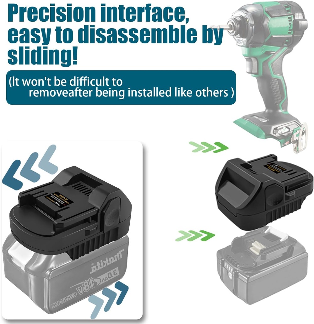 マキタ用コンバーターから日立用アダプターへ、マキタ18Vリチ - Power Tools Hikoki のレビューと価格