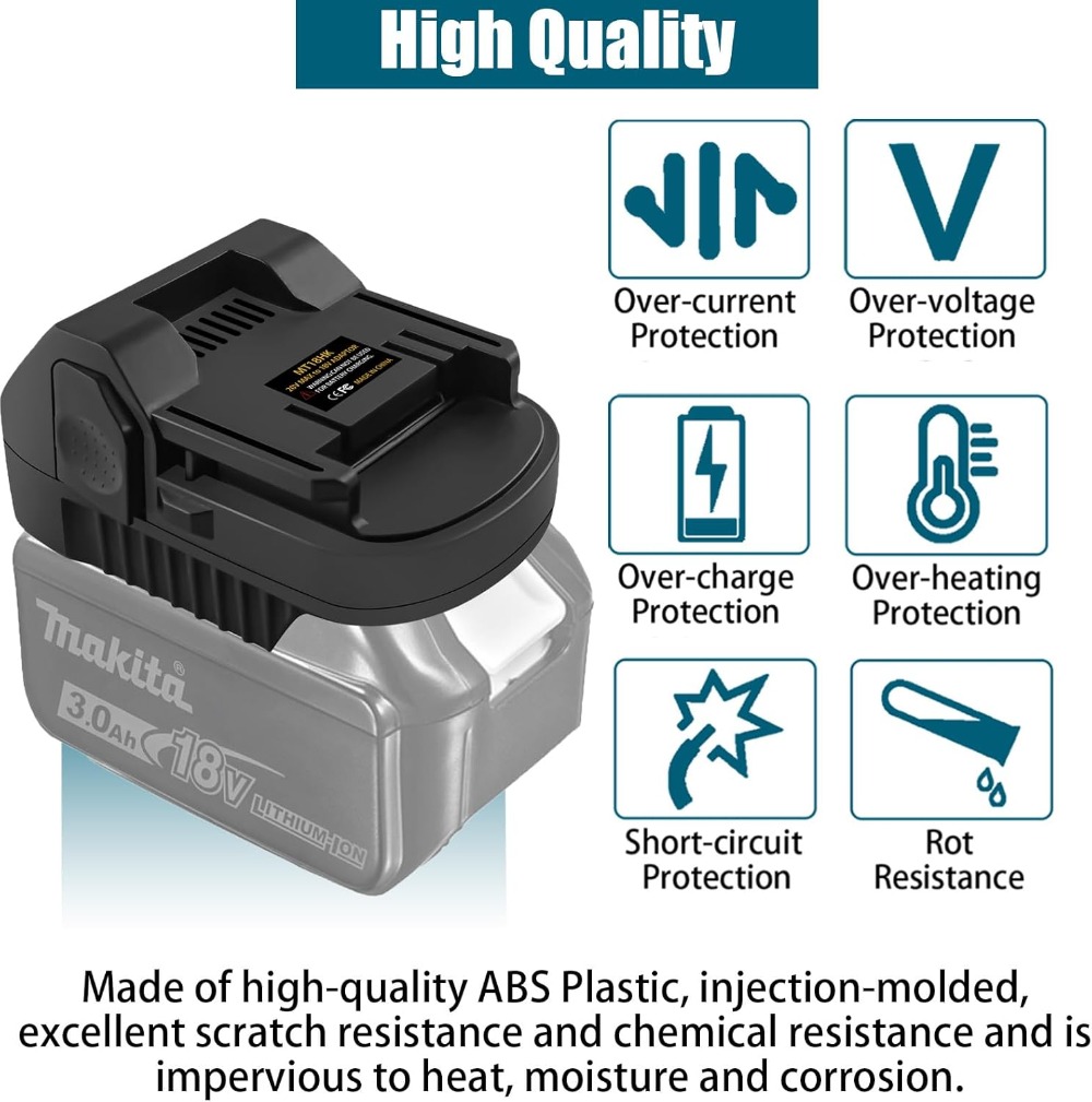 マキタ用コンバーターから日立用アダプターへ、マキタ18Vリチ - Power Tools Hikoki のレビューと価格