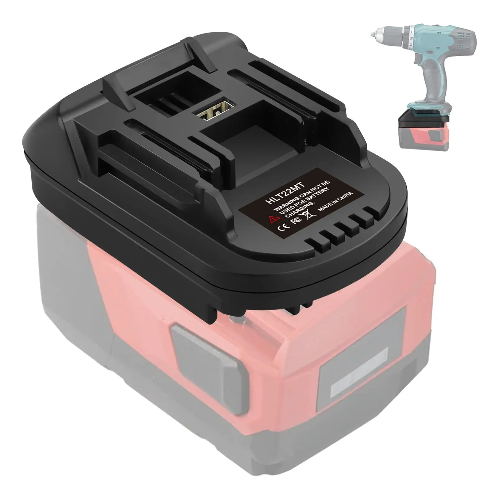 HLT22MT ハイテック 22V リチウムイオン電池用バッ - Power Tools Battery Adapter のレビューと価格