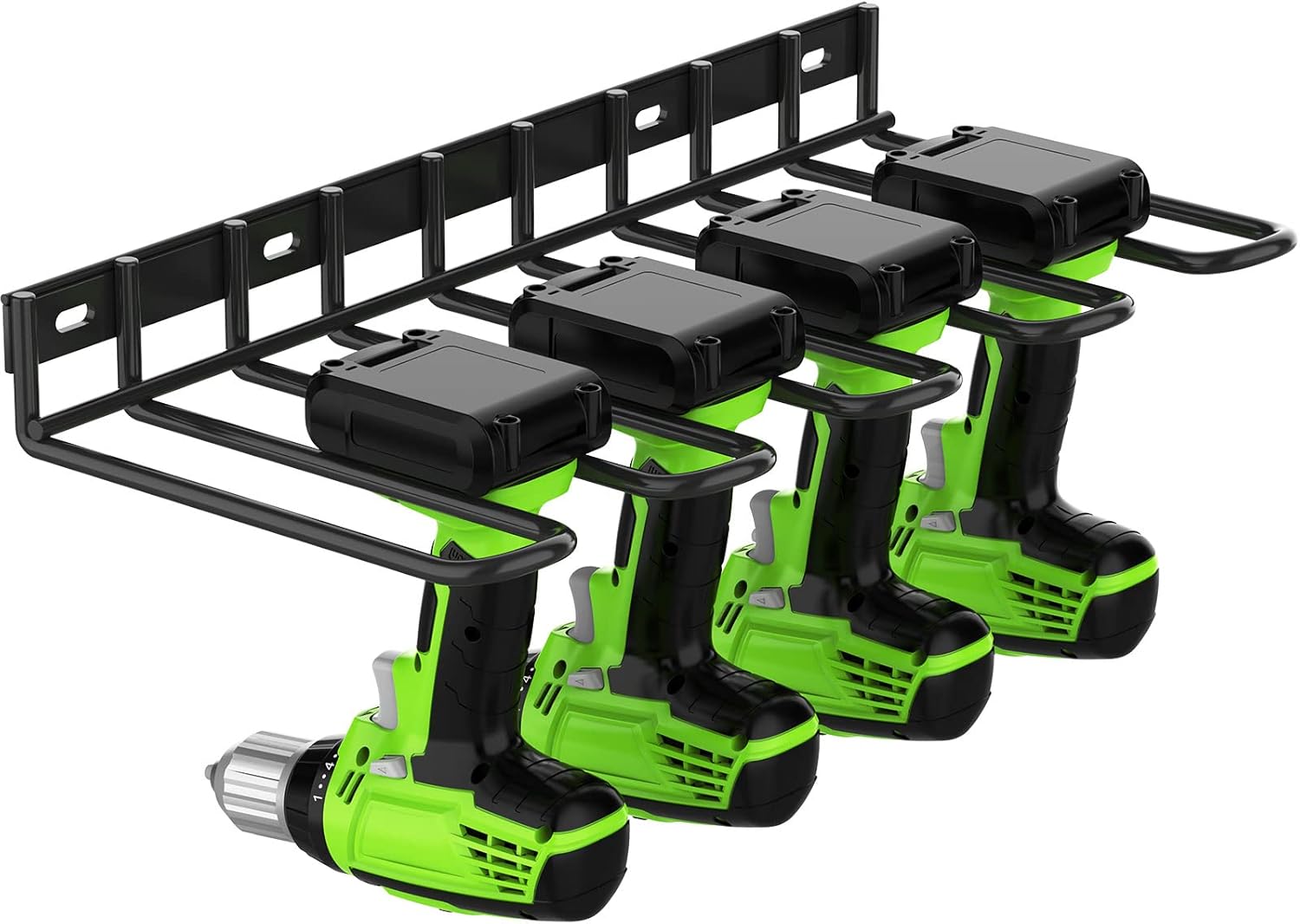 VKKM電動工具オーガナイザー 4スロット ドリルホルダー  - Power Tools Holder のレビューと価格