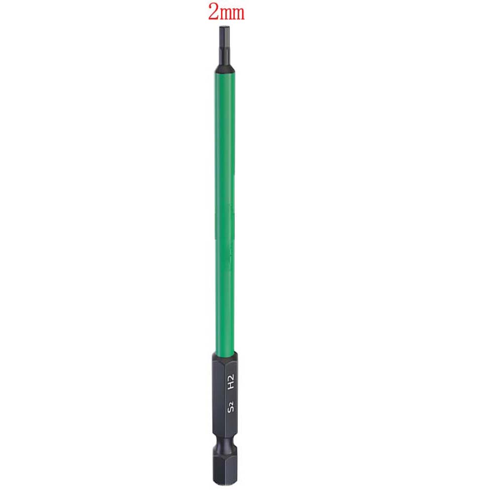 グリーン磁性鋼ドライバービット H2-H10 100 ミリメ - Power Tools Green のレビューと価格