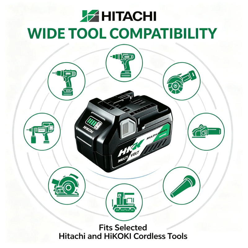 HiKOKI 8.0Ahリチウムイオン充電式バッテリー、18 - Power Tools Hikoki のレビューと価格