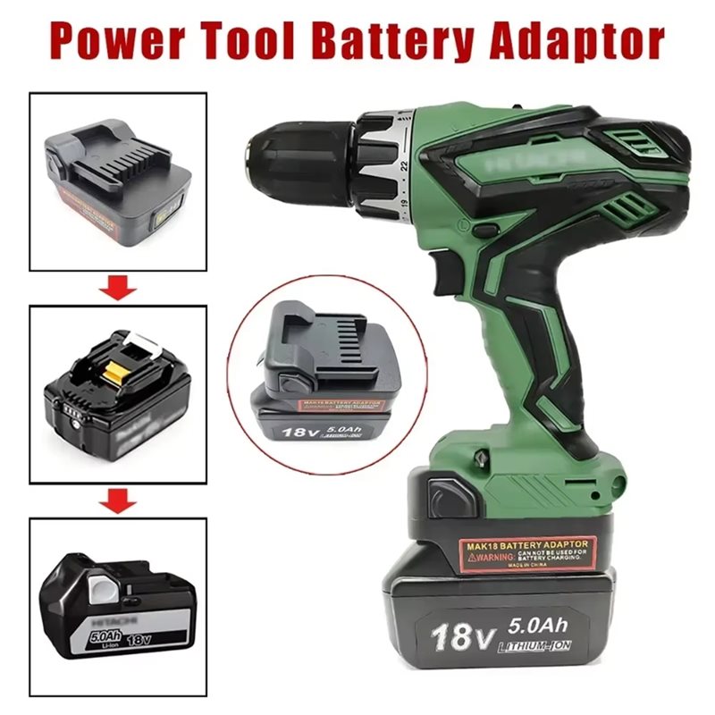 B62B-バッテリーアダプターコンバーター（18Vリチウムバ - Power Tools Hikoki のレビューと価格