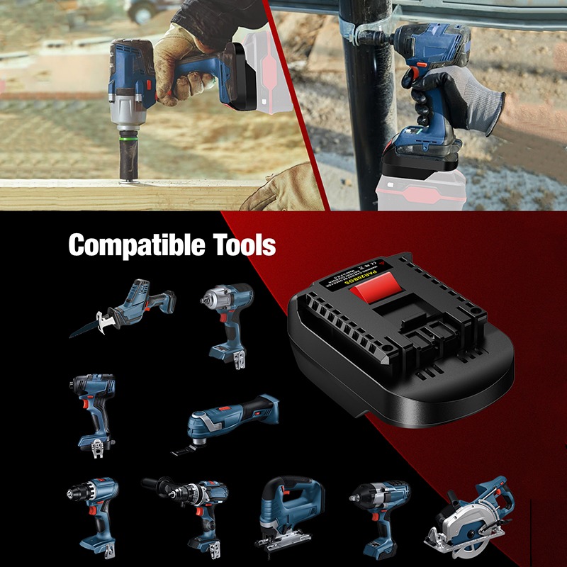 ALASICKA PAR20BOS バッテリーアダプター パ - Power Tools Battery Adapter のレビューと価格
