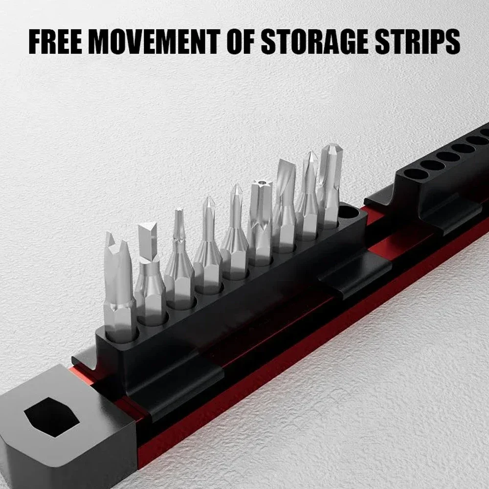 磁気ドライバービットホルダーオーガナイザー 40 スロットツ - Power Tools Holder のレビューと価格