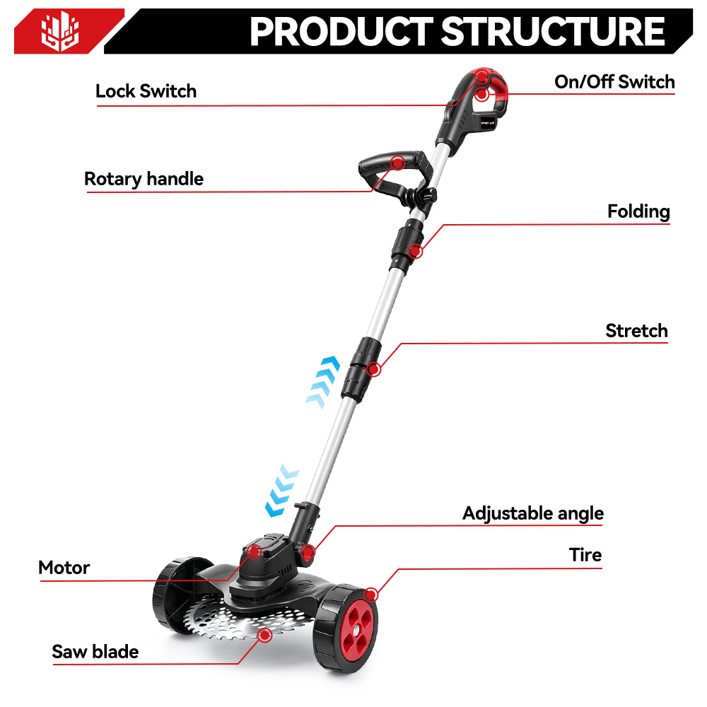 ONEVAN 9インチ 40000RPM ブラシレス電動芝刈 - Power Tools Yard のレビューと価格