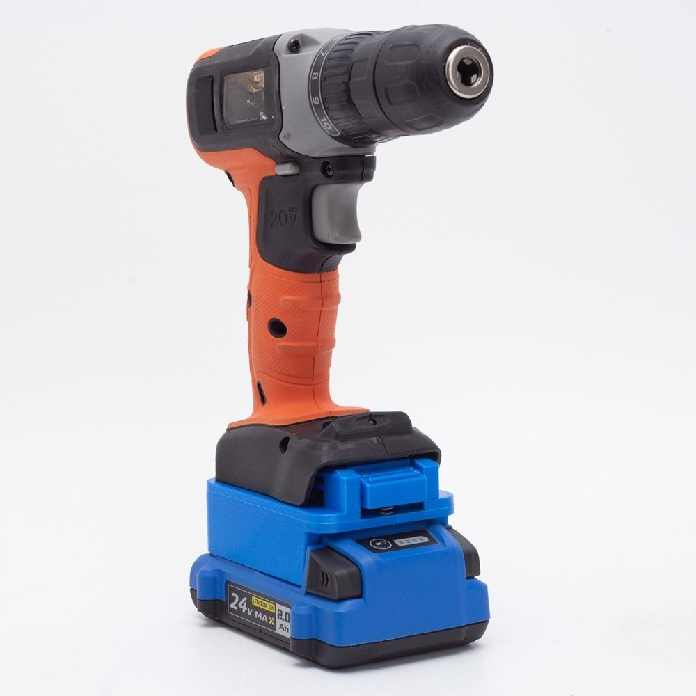 コバルト24Vリチウムイオンコンバーター用バッテリーアダプタ - Power Tools Stanley のレビューと価格