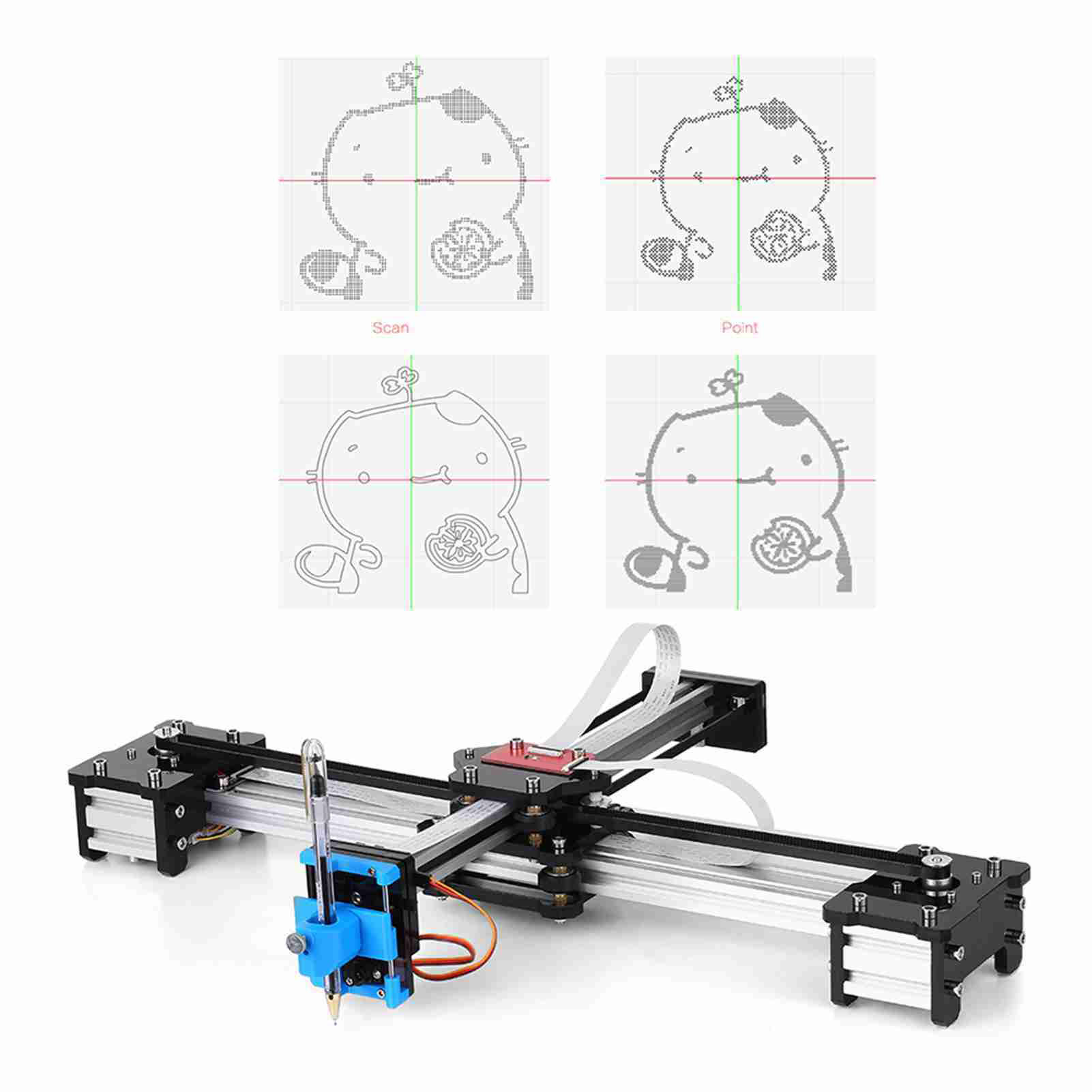 VG-X4 デスクトップ組み立てプロッターペン DIY 描画 - Power Tools Drawing のレビューと価格