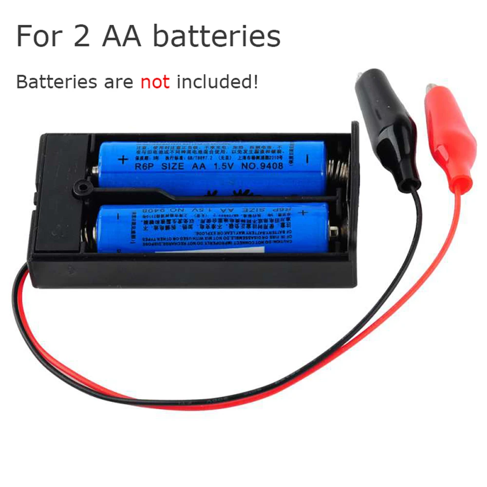 10個入り 2AA 3V バッテリーホルダーケースボックス、 - Power Tools Holder のレビューと価格