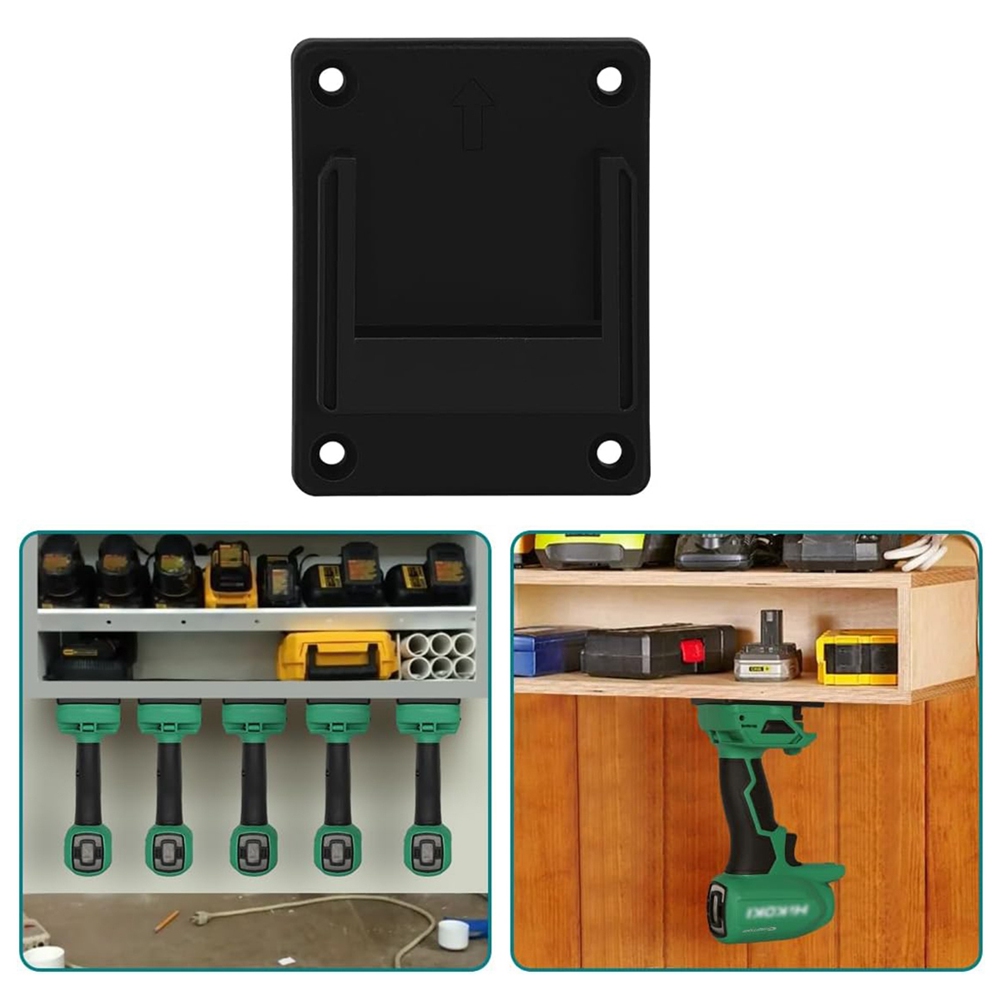 5 個の壁掛けホルダーツール収納ラックブラケット固定装置日立 - Power Tools Hikoki のレビューと価格