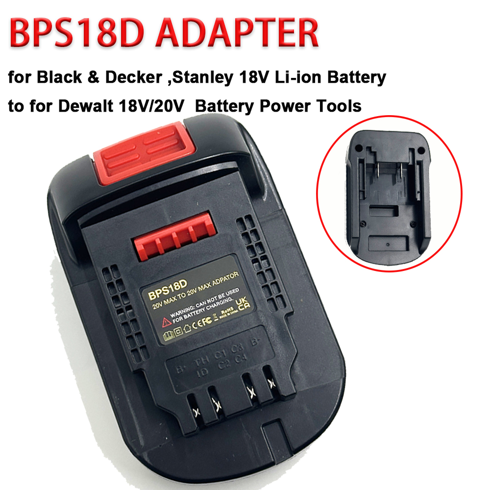 BPS18D バッテリーアダプターコンバーター ブラック＆デ - Power Tools Stanley のレビューと価格