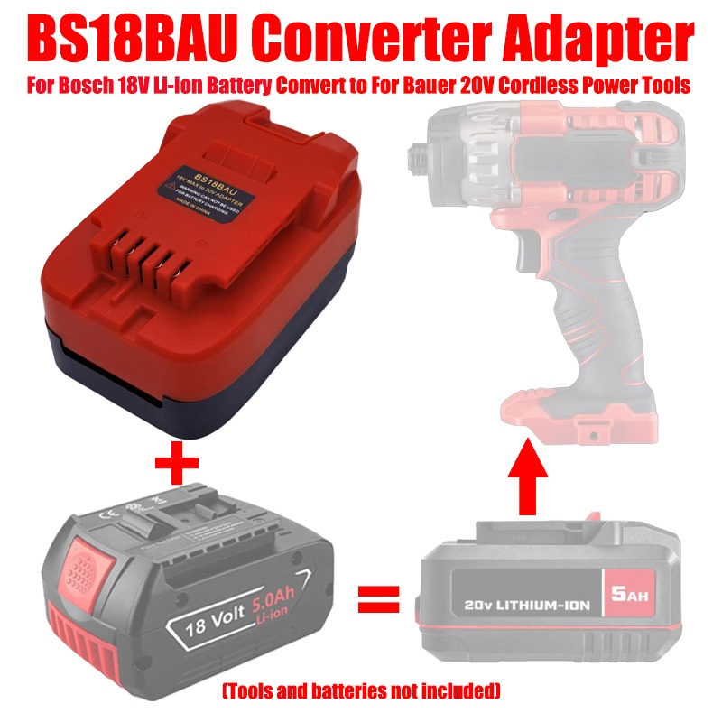 ALASICKA MT18BAU DM20BAU BS18B - Power Tools Battery Adapter のレビューと価格