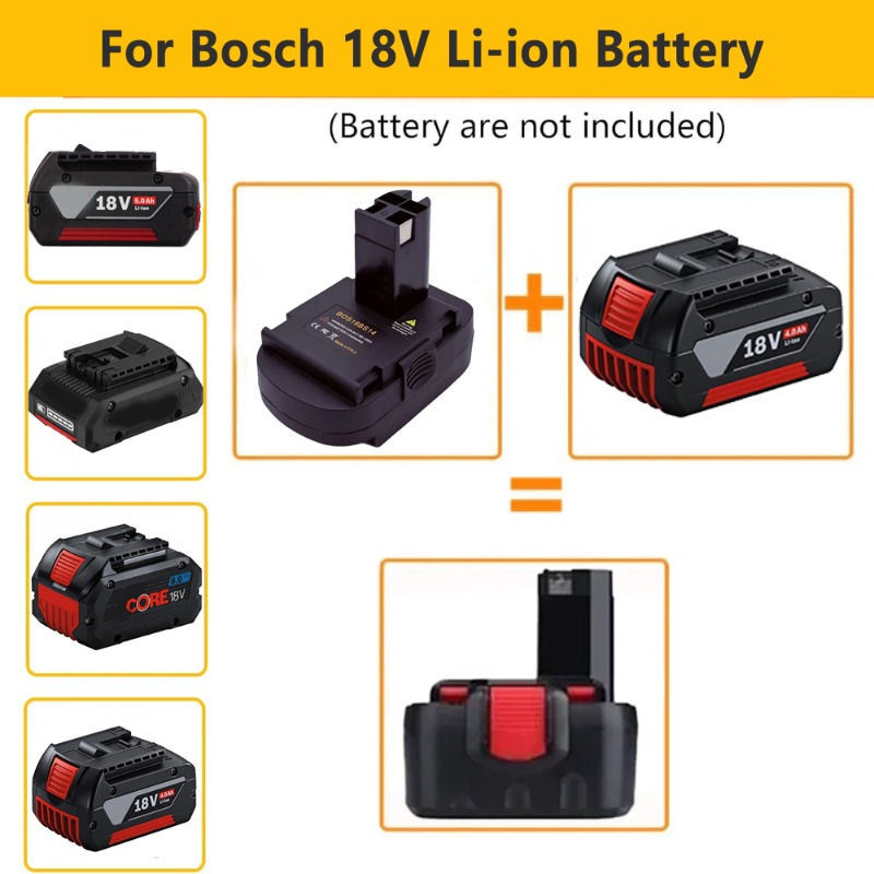 ALASICKA バッテリーアダプター BOS18BS14  - Power Tools Battery Adapter のレビューと価格