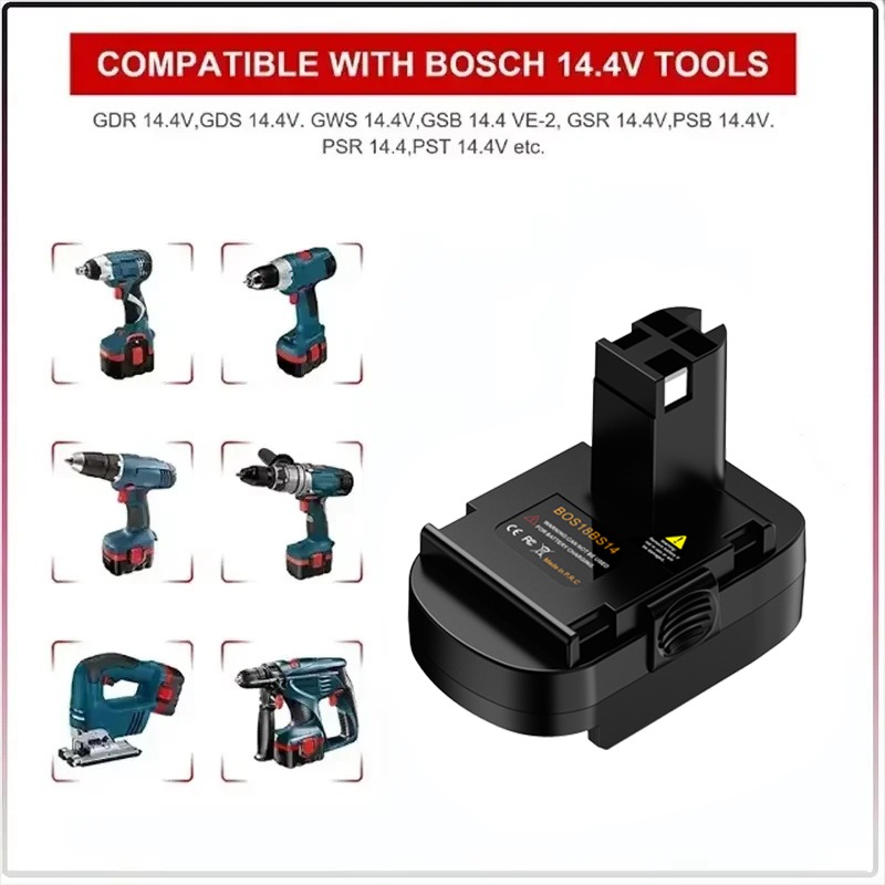ALASICKA バッテリーアダプター BOS18BS14  - Power Tools Battery Adapter のレビューと価格