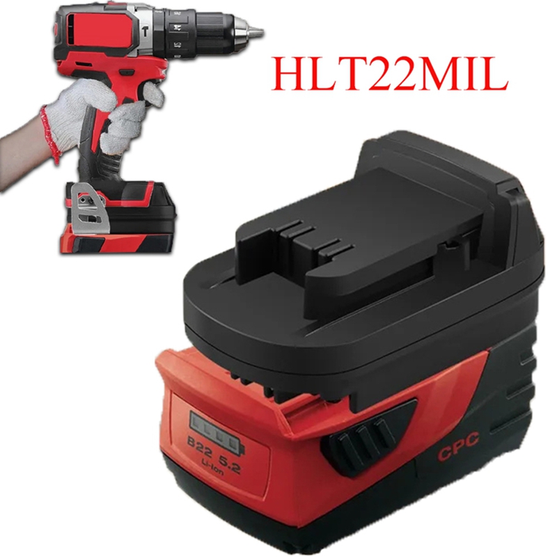 18V電動工具用バッテリーアダプター 22V B22リチウム - Power Tools Battery Adapter のレビューと価格