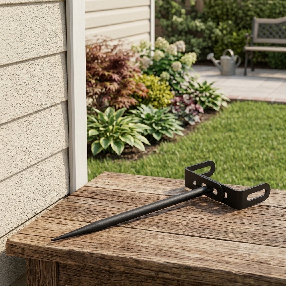 調整可能な縦樋ブラケット防錆鉄製サポートクランプ、雨樋パイプ - Power Tools Yard のレビューと価格