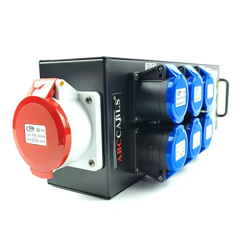 ABCCABLS ポータブル6ウェイステージ電源分配ボックス - Power Tools Distributor のレビューと価格