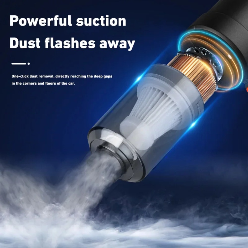コードレスハンドヘルド車用掃除機 12V ポータブル強力吸引 - Power Tools Hand Held のレビューと価格