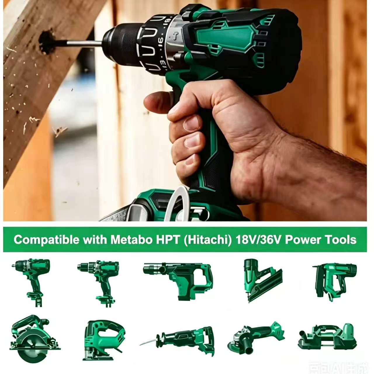 ヒコキ 日立メタボ HPT オリジナル 18V 5.0Ah  - Power Tools Hikoki のレビューと価格